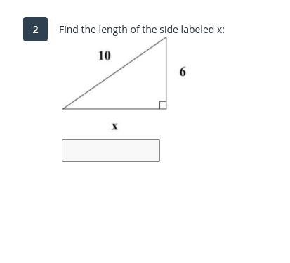 Find the length of side X-example-1