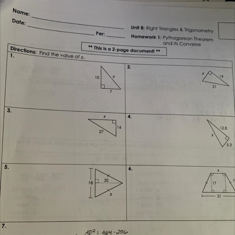 Help please, find the value of x-example-1