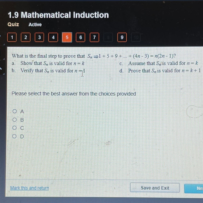 Please Help!!!! What is the final step to prove....-example-1