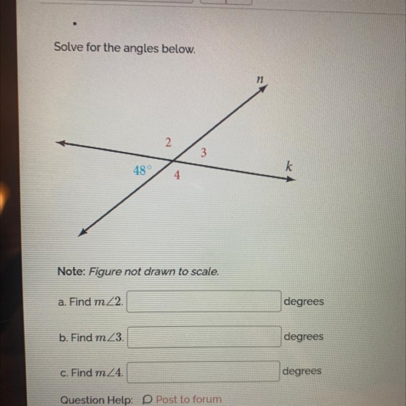 50 POINTS FOR EACH PERSON THAT ANSWERS, GEOMETRY Solve for the angles below Find m-example-1