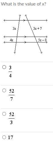 PLEASE HELP!! what is the value of x?-example-1