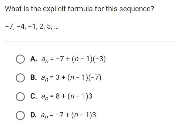 Please help! what is the explicit formula for this sequence?-example-1