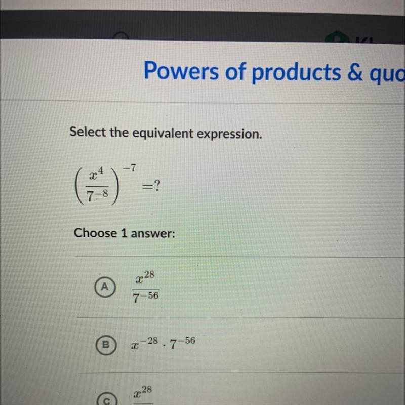 Select the equivalent expression-example-1