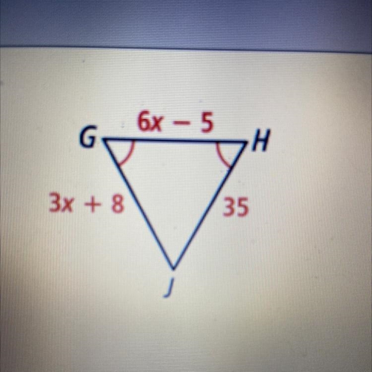 Find the lengths of all three sides of the triangle-example-1