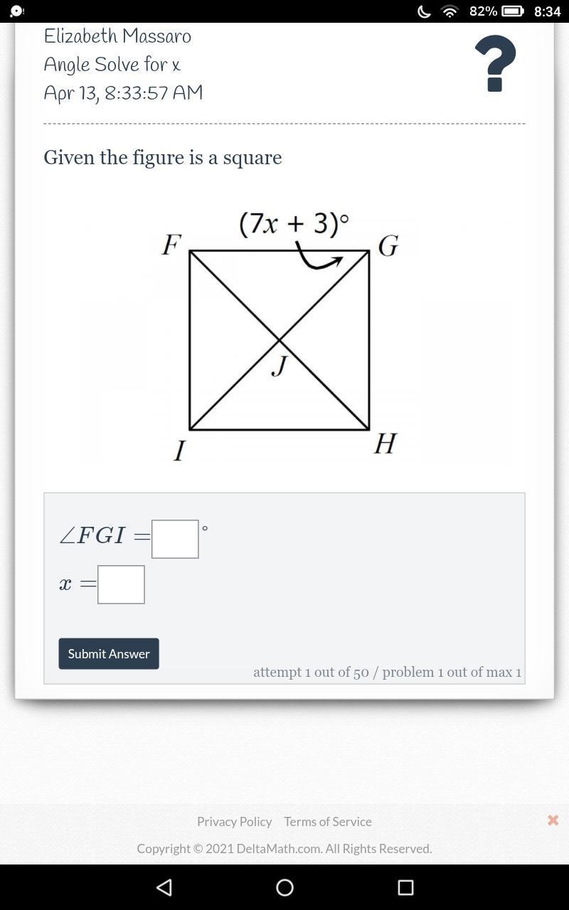 Solve for x and solve for FGI-example-1