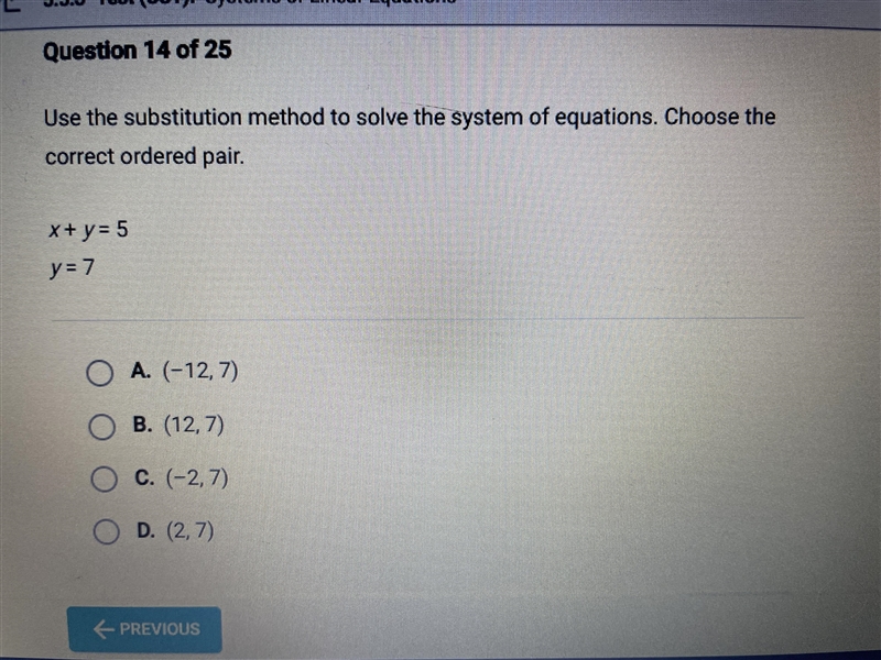 Please help it’s a test and it is past due!!! NO LINKS please!!!! Use the substitution-example-1