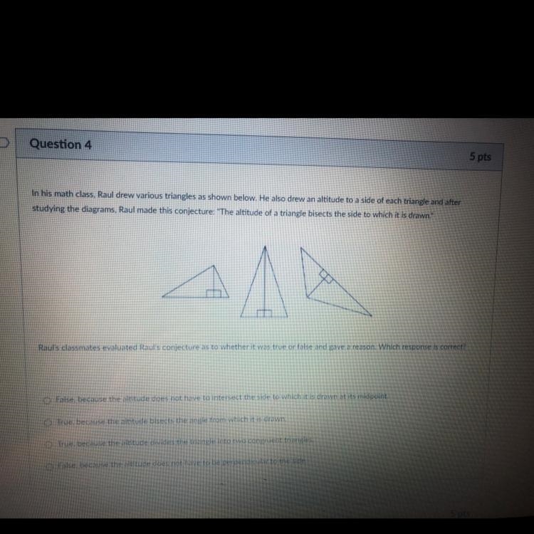 Help pls. Rauls classmates evaluated Raul’s conjecture as to whether it was true or-example-1