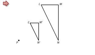 Which of the following represents an image of △LMN under a dilation with a scale factor-example-3