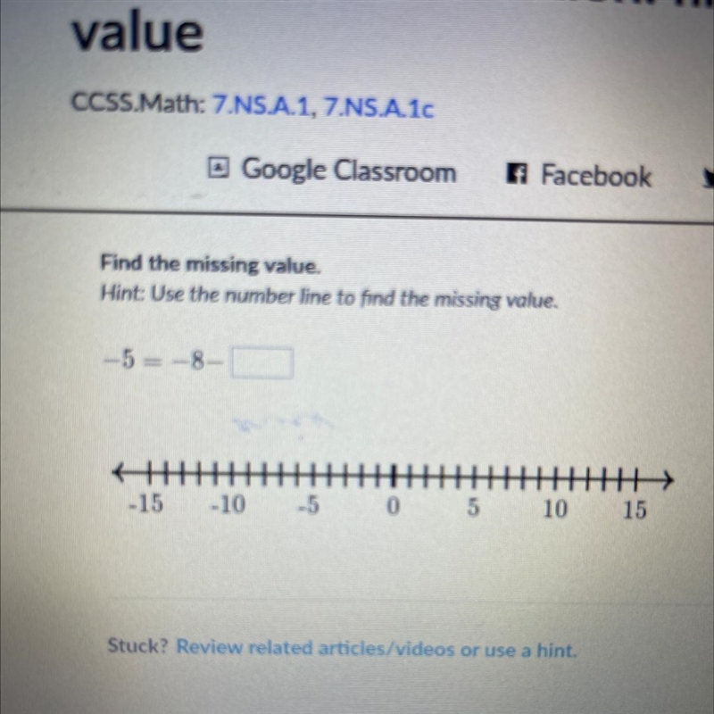 Find the missing value can someone help me get this-example-1