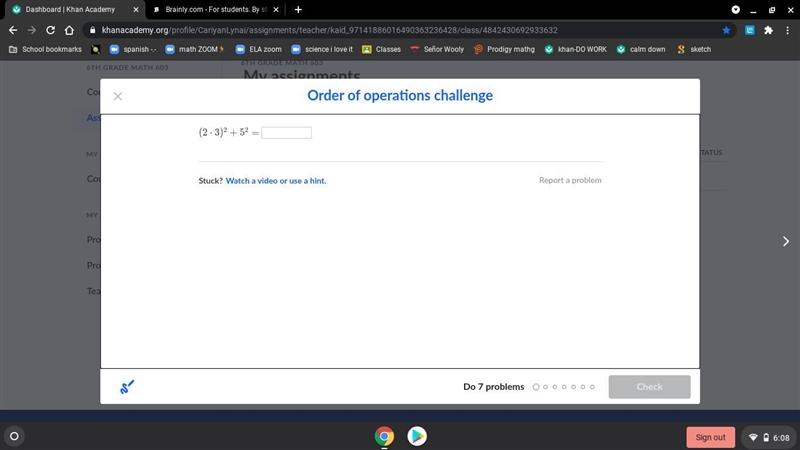 Please help!!!!!!!!!!!!!!!!!!!!!!!!!!!!!!!!! (2⋅3)^2+5^2?-example-1