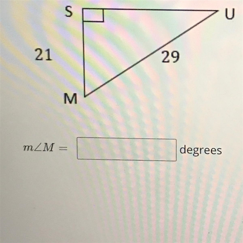 Solve for M and show work-example-1