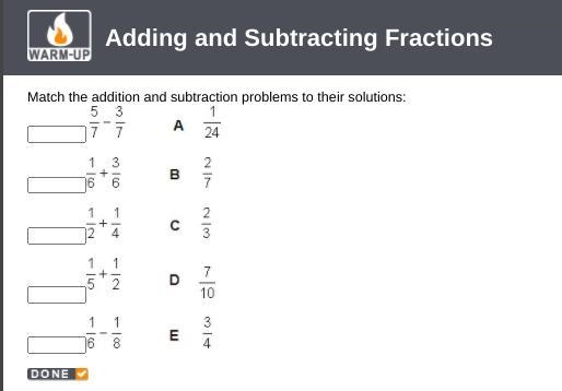 H.E.L.P 100 POINTS!!! Match the addition and subtraction problems to their solutions-example-1