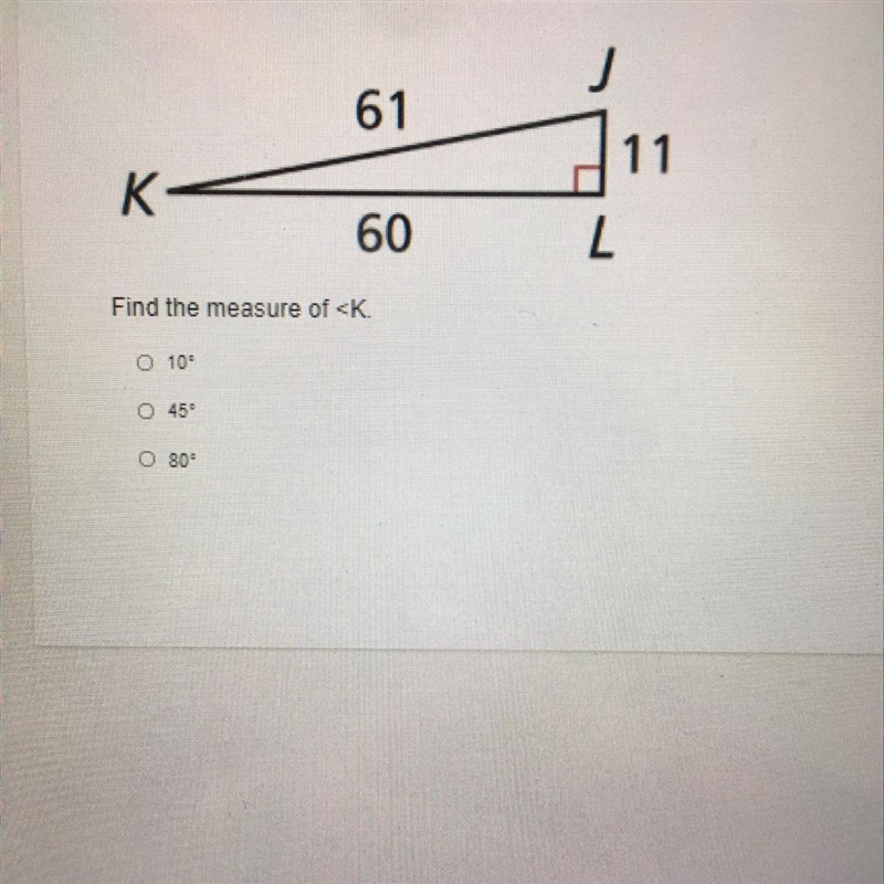 Find the measure Of K￼￼-example-1