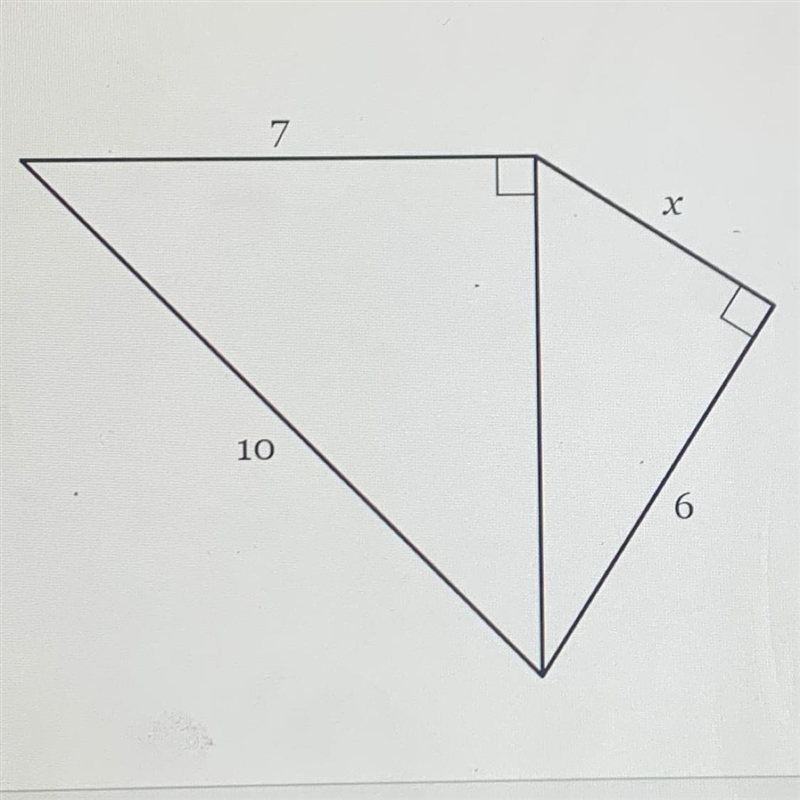 Find the value of x to the nearest tenth.-example-1