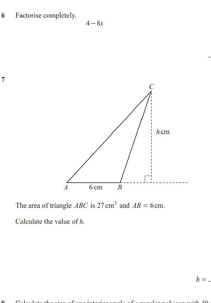 Show working these two questions​-example-1