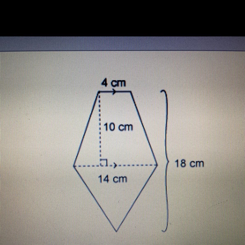 What is the area of this figure?-example-1