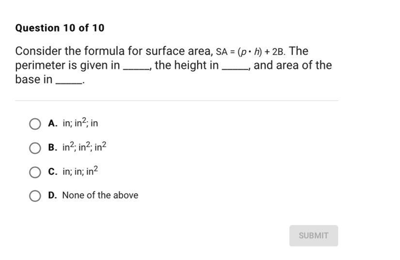 Consider the formula for surface area-example-1