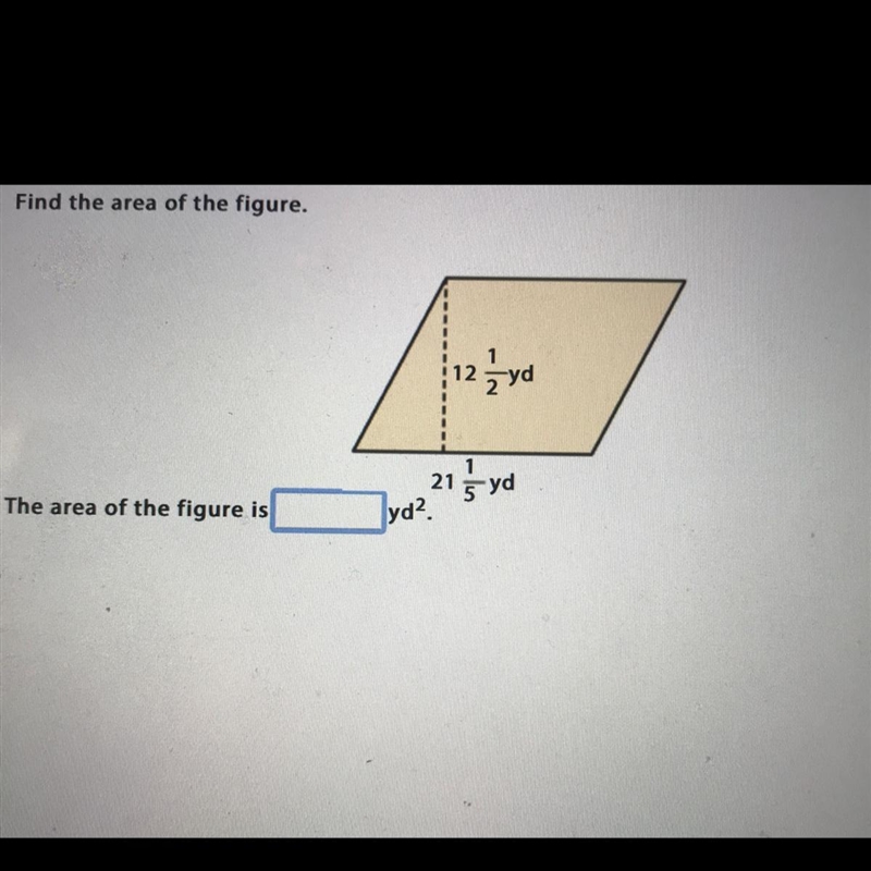 I NEED HELP!!! Find the area of this figure-example-1