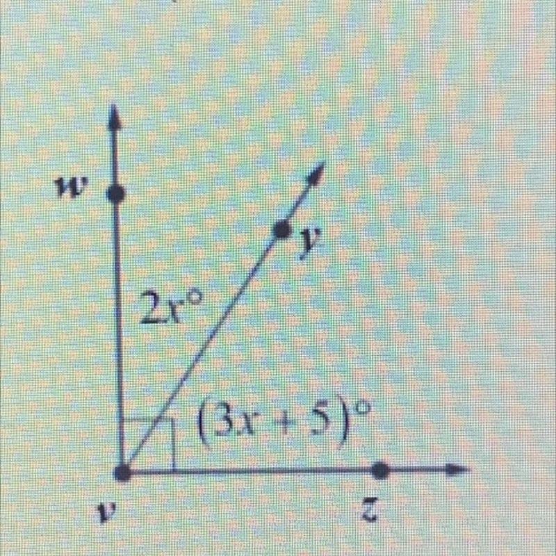 Find the measure of angle zvy.-example-1