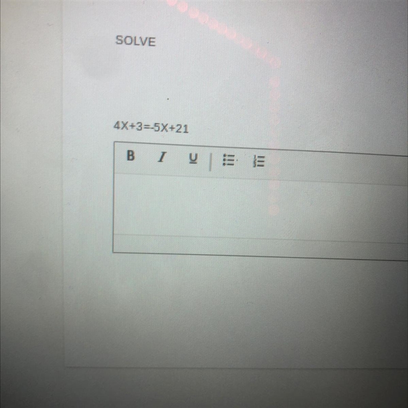 Someone help pls! 4x+3=5x+21-example-1