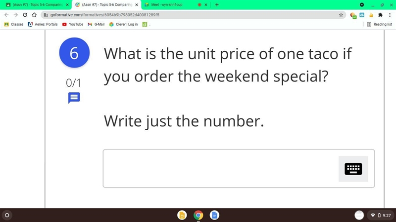 Can someone pls help me we are doing "Comparing Unit Rates"-example-2