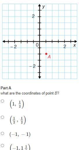 Rhonda graphs a point B in Quadrant I on the coordinate plane, so that point B is-example-1