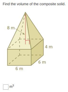 Find the volume of the composite solid.-example-1