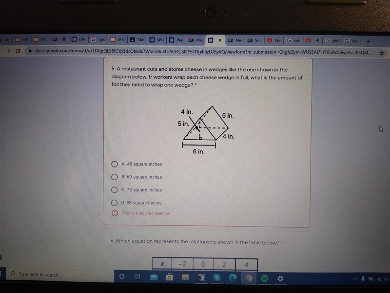 This is for math its about Triangular prisms pllzzz help-example-1