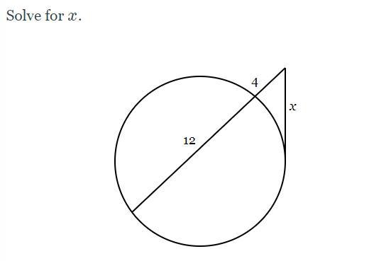 Solve for x, check the image below-example-1