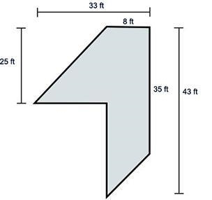 55 POINTS AND A THANKS!!! PLEASE HELP! Calculate the area of the polygon-example-1