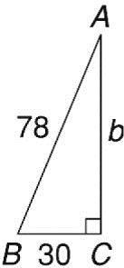 Is the missing side length a leg or hypotenuse? What is the length of the missing-example-1