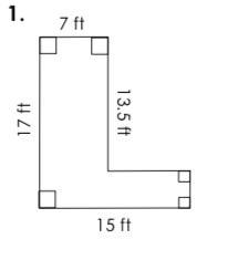 Find the area of the composite figure. Don't forget to use the word "square&quot-example-1