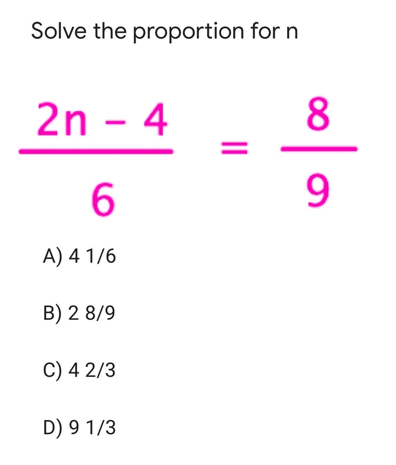 Math (proportions)… help :’)-example-1