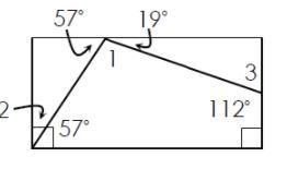 What is the measure of angle 1,2,and 3 (EXPLAIN YOUR REASONING!!!)-example-1