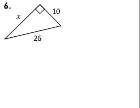 Find the missing side. Round to the nearest tenth when necessary.-example-1