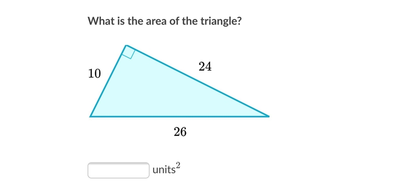 What is the area of this triangle-example-1