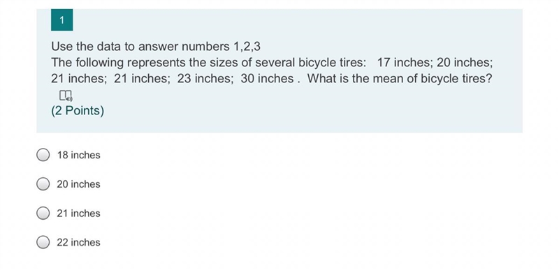 What is the mean of bicycle tires? Plz help me-example-1