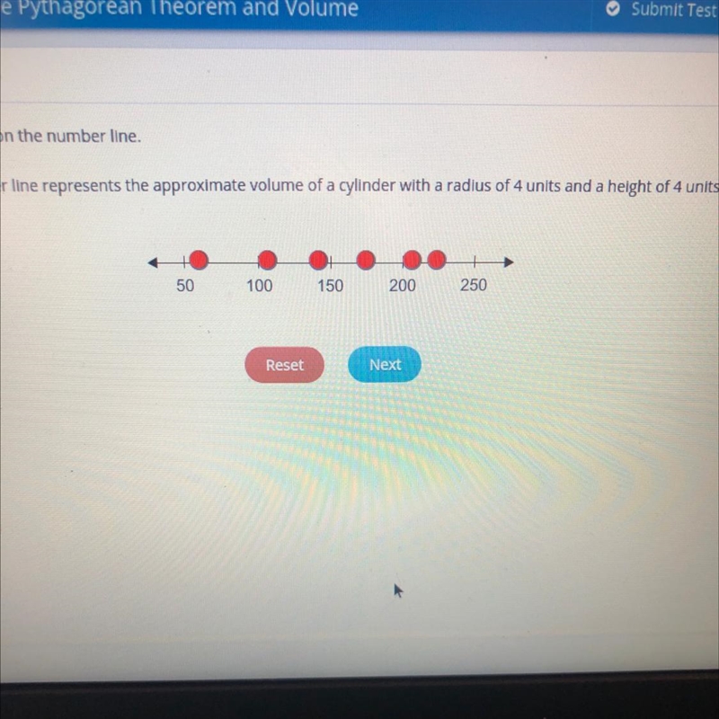 Select the correct location on the number line. Which point on the number line represents-example-1