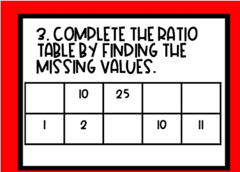 Select the answer choice that has the correct missing values. *-example-1