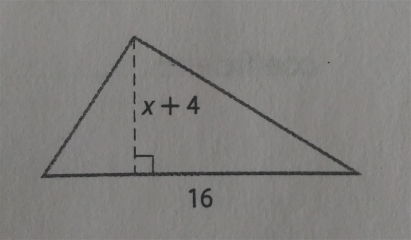 Write two equivalent expressions for the area of the figure.-example-1