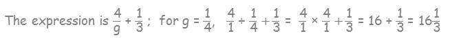 A student translated the phrase below into an algebraic expression, and then evaluated-example-1