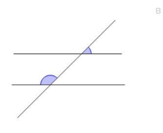 26. Which of the following diagrams show a pair of corresponding angles?-example-2