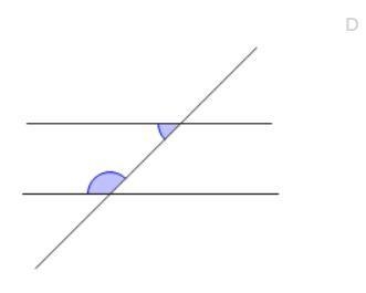 26. Which of the following diagrams show a pair of corresponding angles?-example-4