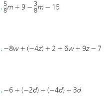 Simplify each expression below plz i really need this-example-1