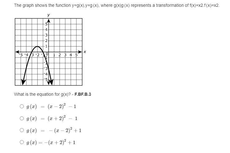 What is the equation for g(x)?-example-1