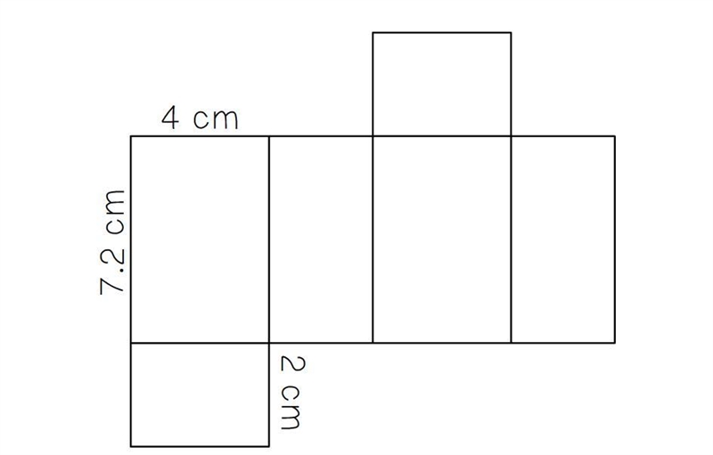 Find the total surface area of the net below:-example-1