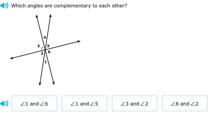 What angles are complementary to each other ?-example-1