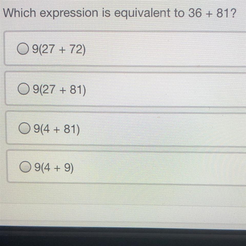 Which expression is equivalent to 38 + 81?-example-1