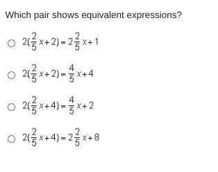 Which pair shows equivalent expressions?-example-1