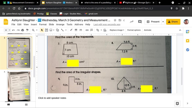 Need help with finding the area of the trapezoids-example-1